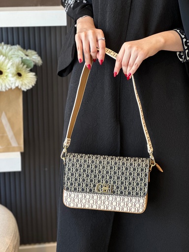 [Bag 193- Black-Camel] Bag 193 (Black-Camel)