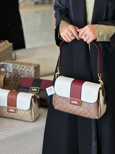 [BAG 234-Khaki-White] BAG 234 (Khaki-White)