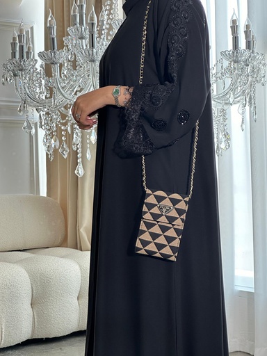 [BAG 267-Beige-Black] BAG 267 (Beige-Black)