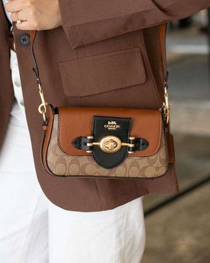 [BAG 296-Beige-Brown] BAG 296 (Beige-Brown)