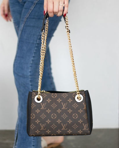 [BAG346-Brown-Black] BAG 346 (Brown-Black)