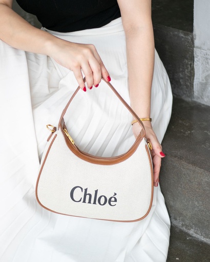 [bag338-white-brown] BAG 338 (White-Brown)