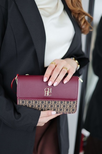 [BAG382-Coffee-Maroon] BAG 382 (Coffee-Maroon)