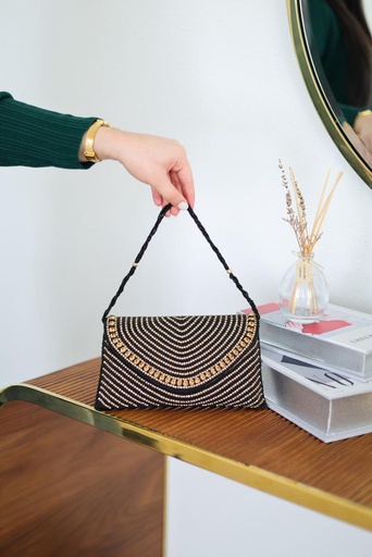 [BAG347-Black-Gold] BAG 347 (Black-Gold)