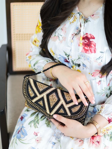 [BAG437-Black-Gold] BAG 437 (Black-Gold)