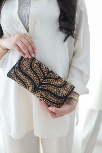 [BAG443-Black-Gold] BAG 443 (Black-Gold)
