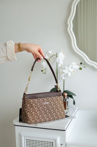 [BAG477-Apricot-Coffee] BAG 477 (Apricot-Coffee)
