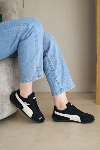 [D129-Black-Beige-37] D129 (Black-Beige, 37)