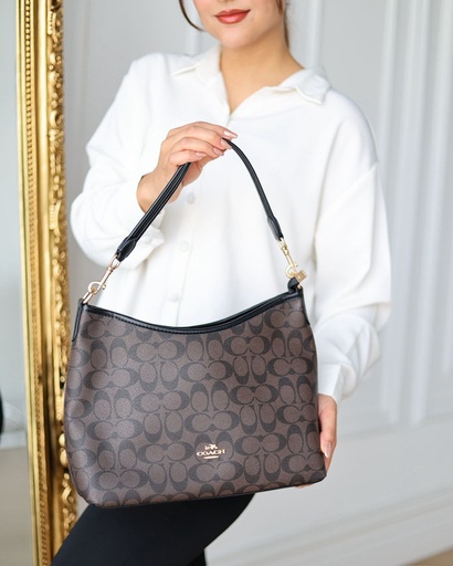 [BAG 572-Coffee-Black] BAG 572 (Coffee-Black)