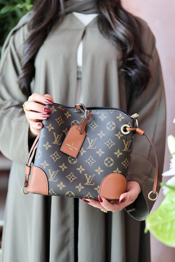 [BAG 584-Black-Brown] BAG 584 (Black-Brown)