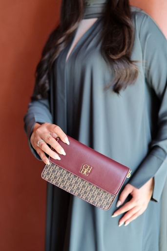 [BAG607-Coffee-Maroon] BAG 607 (Coffee-Maroon)