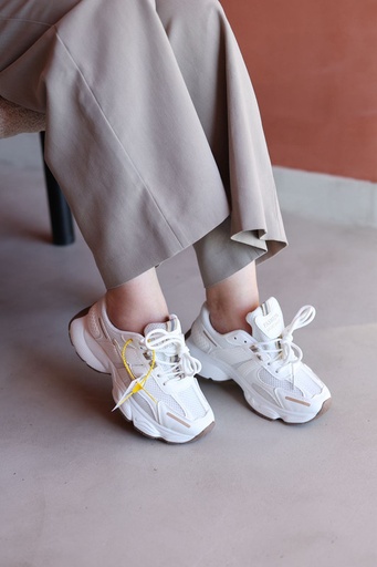 [D177-White-Khaki-37] D177 (White-Khaki, 37)