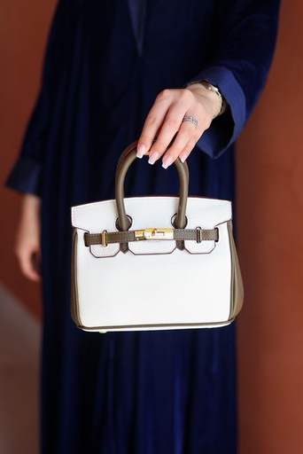 [BAG 641-White-Green] BAG 641 (White-Green)